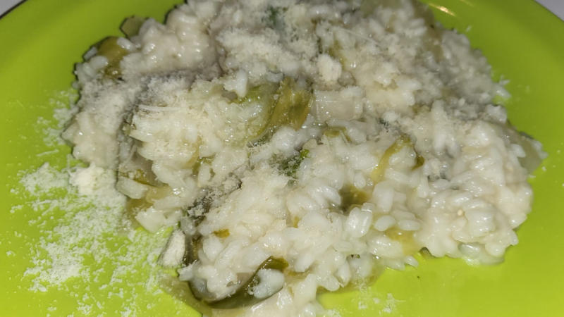 Risotto alla lattuga