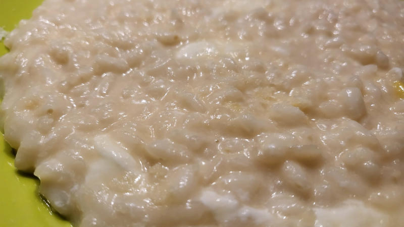 Risotto alla crescenza