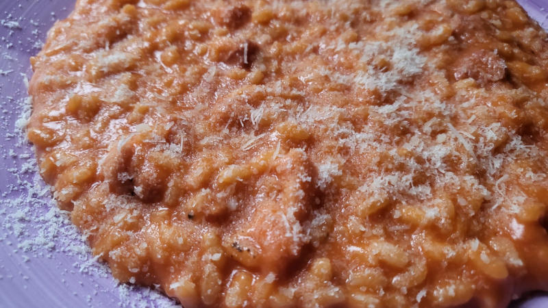 Risotto all'amatriciana