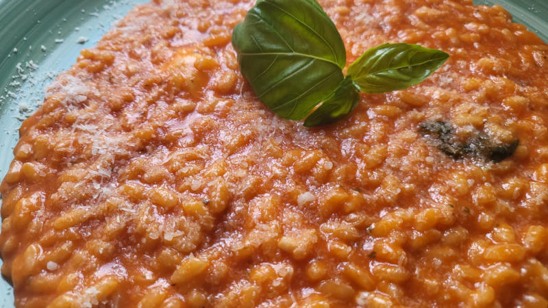 Risotto alla pizzaiola