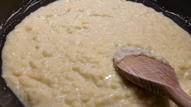 Risotto con i formaggini