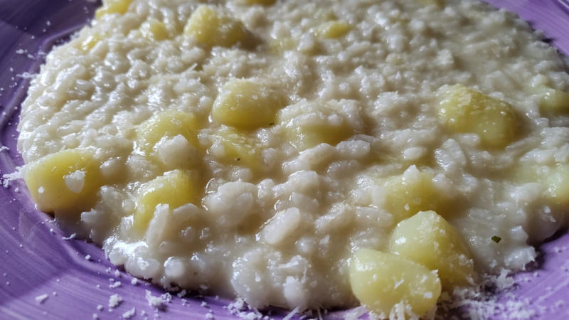 Risotto con le patate