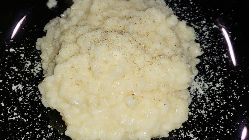 Risotto allo spumante